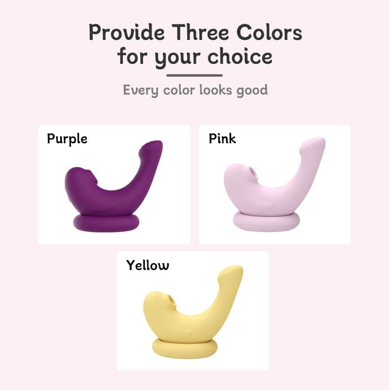 Seal-shaped clitoral suction vibrator, photo 5