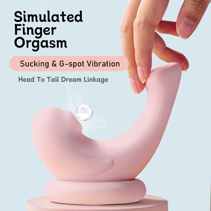 Seal-shaped clitoral suction vibrator, photo 6