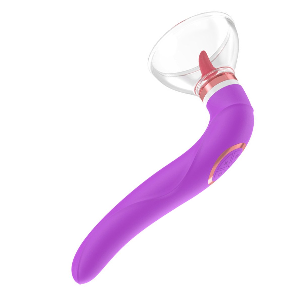 Clitoral suction tongue vibrator, photo 2