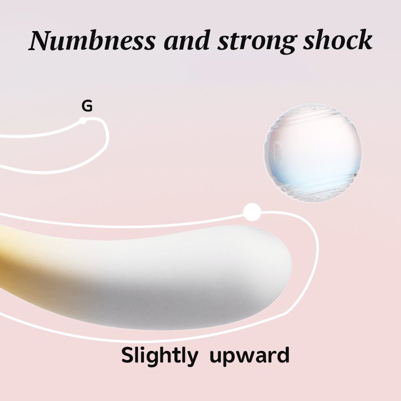 White shell-shaped suction and g-spot vibrator set, photo 4