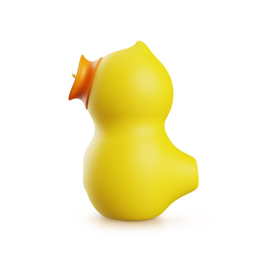 Yellow duck shaped clitoral suction vibrator, photo 5