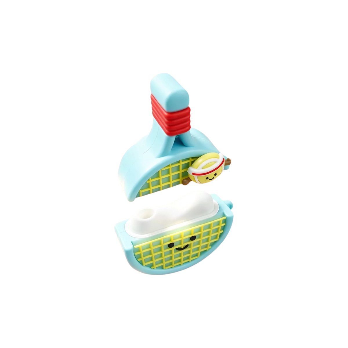 Racket earbud case-style clitoral suction vibrator