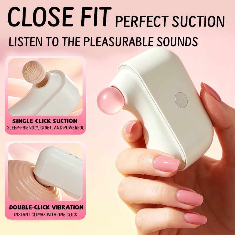 Earbud case-style clitoral suction vibrator, photo 5