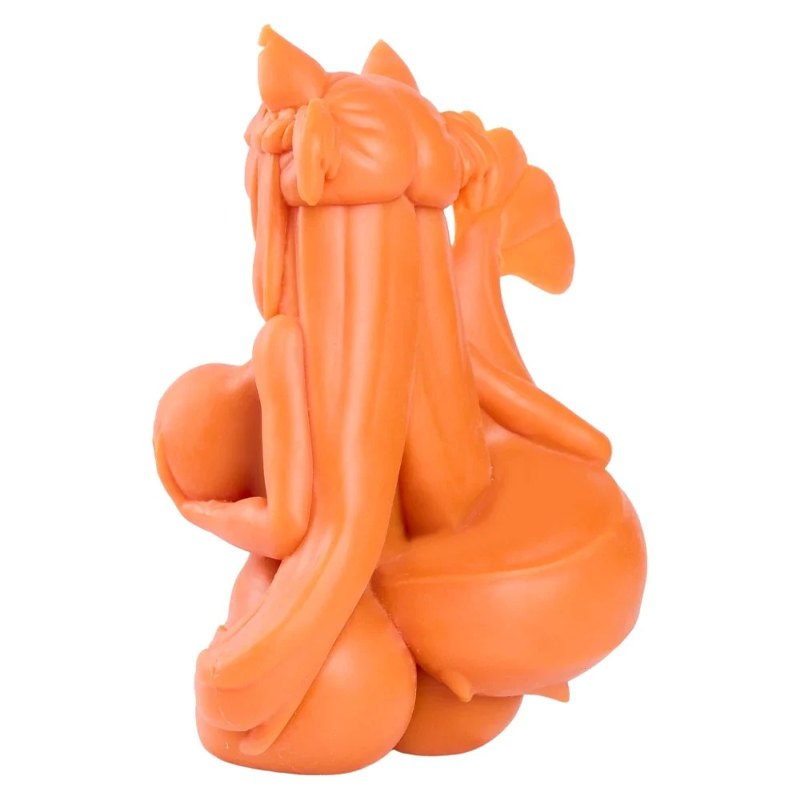 Orange furry anime fox-tail torso masturbator, photo 2