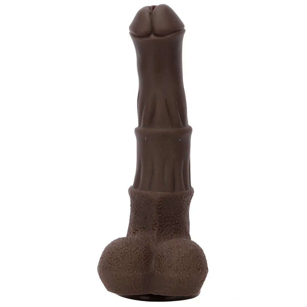 Ebony horse style silicone dildo, photo 10