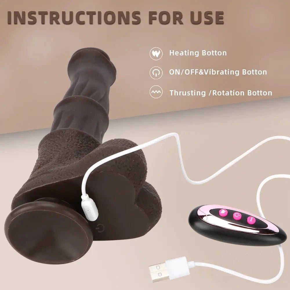 Ebony horse style silicone dildo, photo 7
