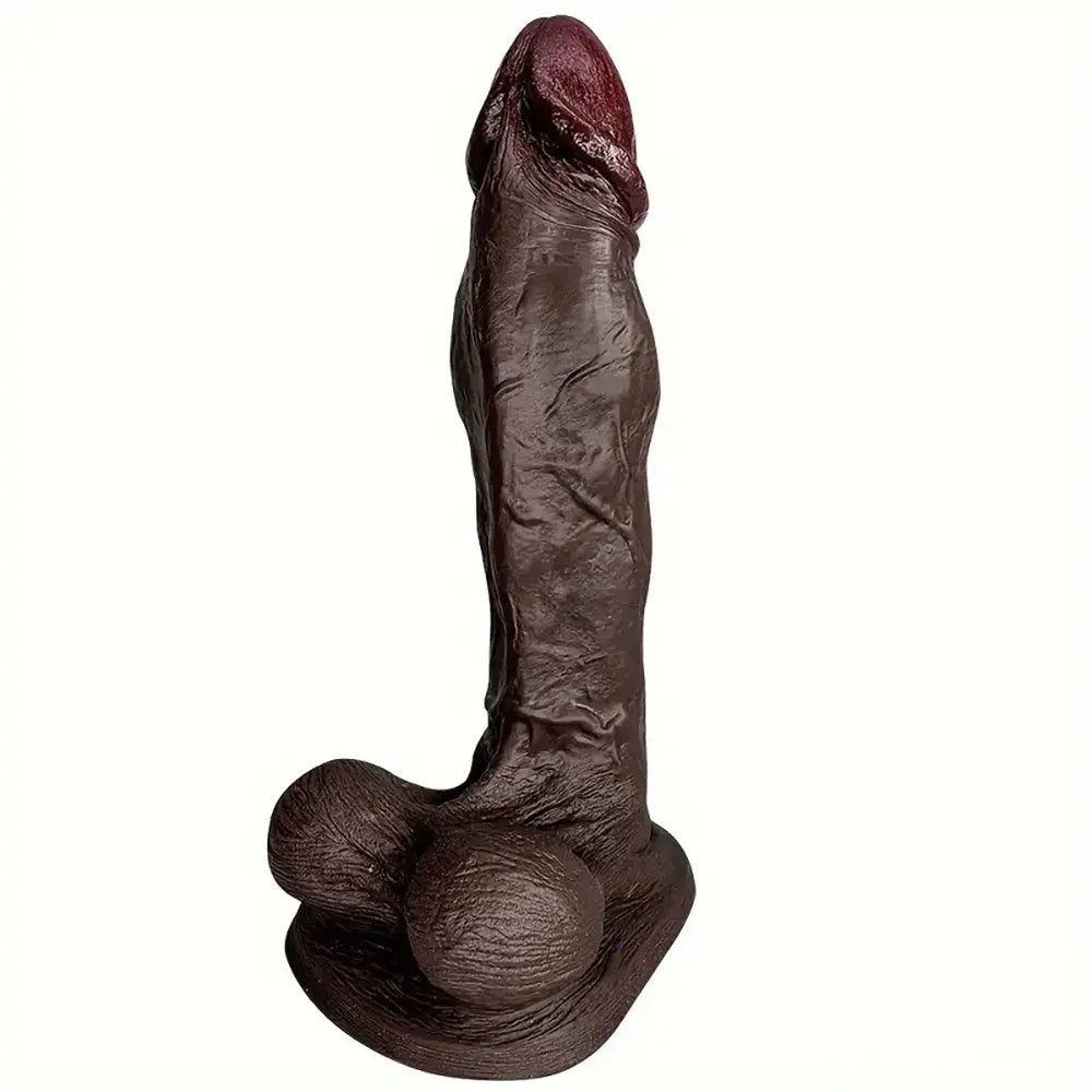 Realistic silicone dildo, photo 9