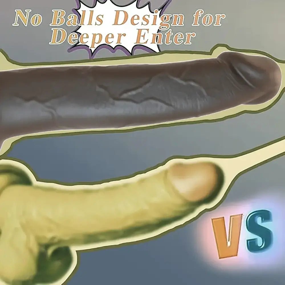 Ebony suction cup dildo, photo 3