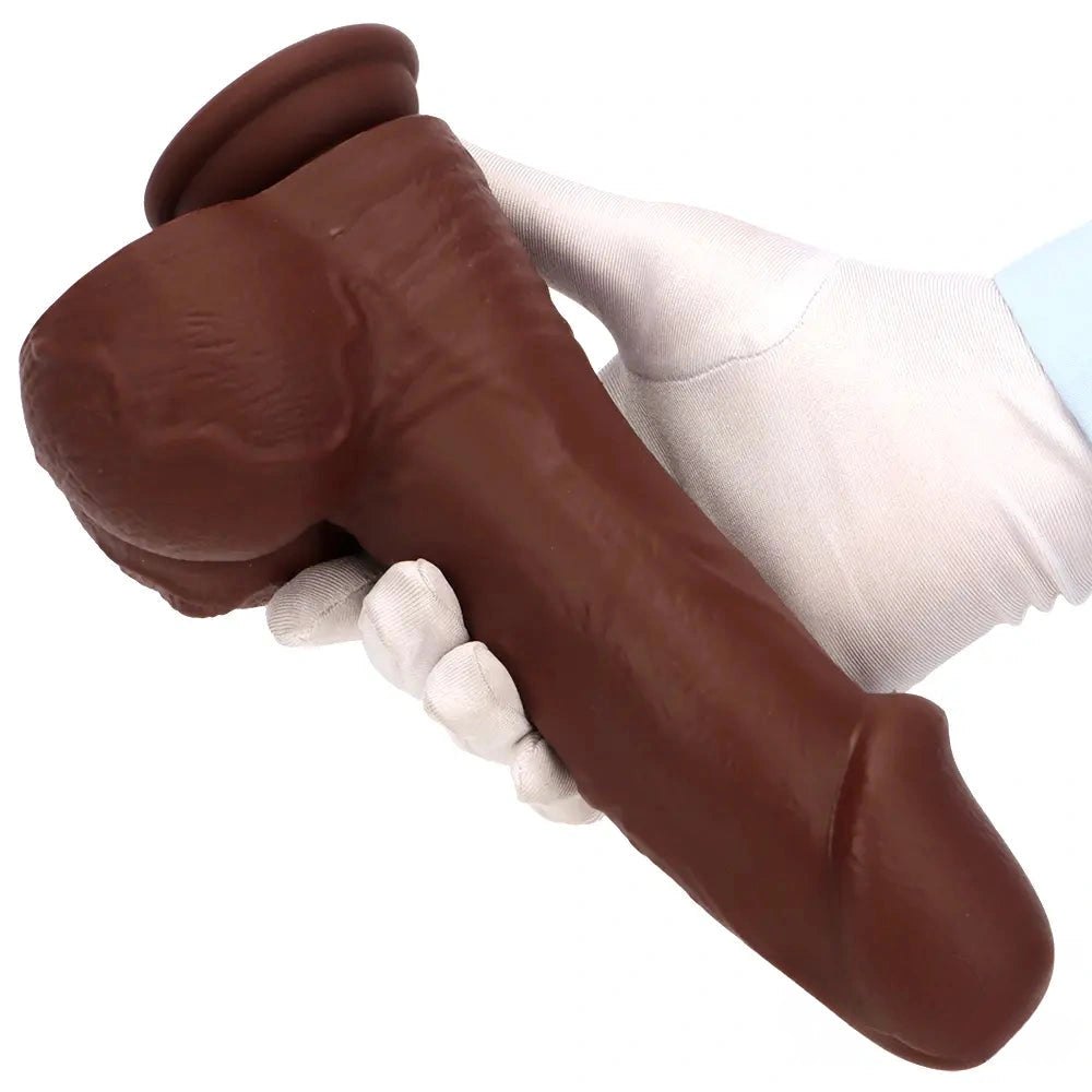Ebony thrusting dildo, photo 15