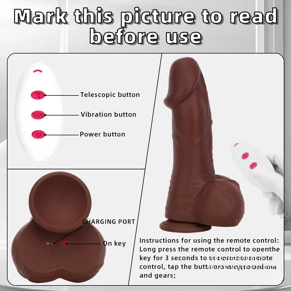 Ebony thrusting dildo, photo 7