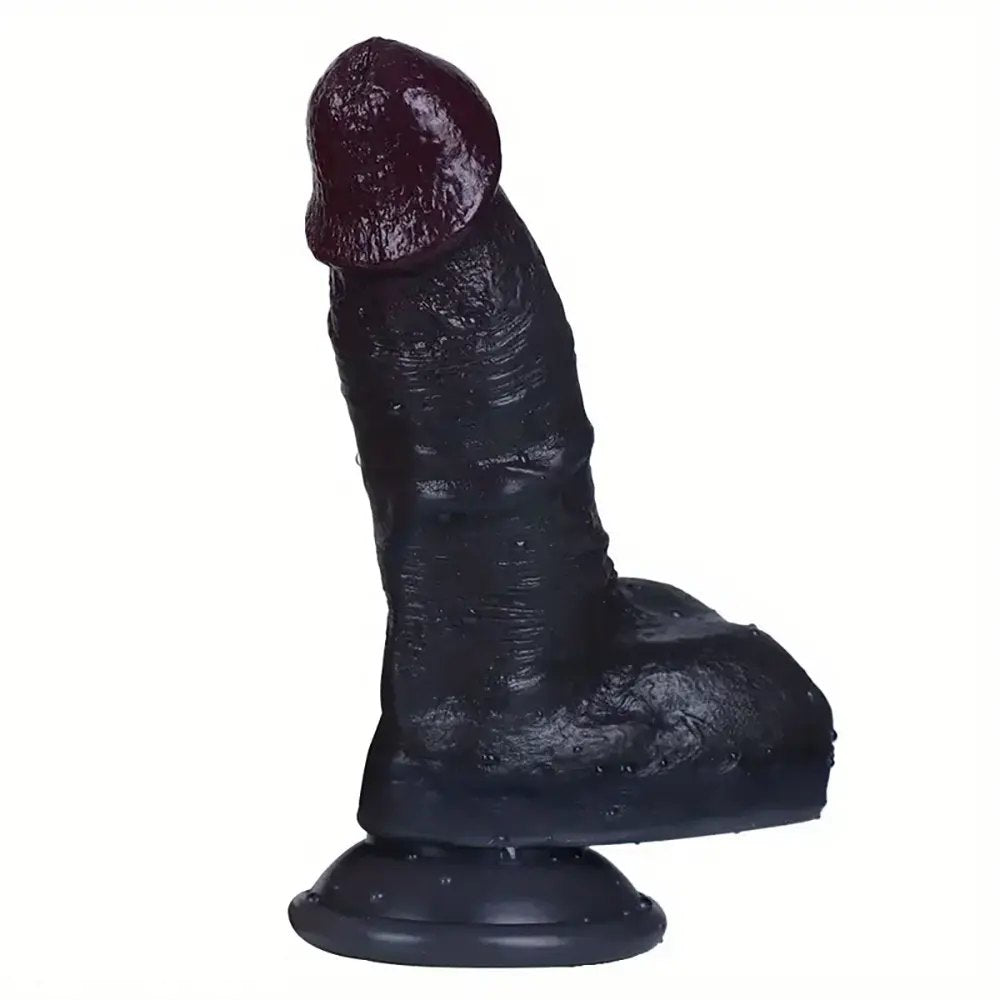 Ebony suction cup dildo, photo 10