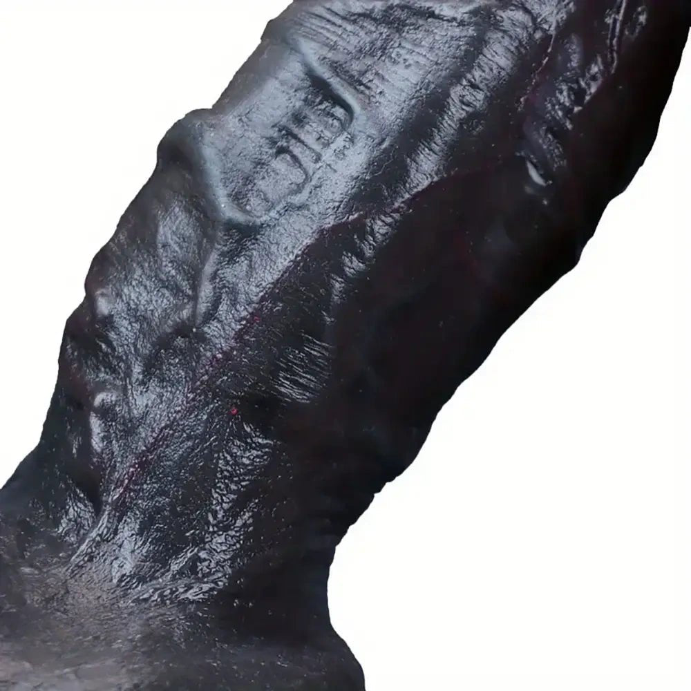 Ebony suction cup dildo, photo 4