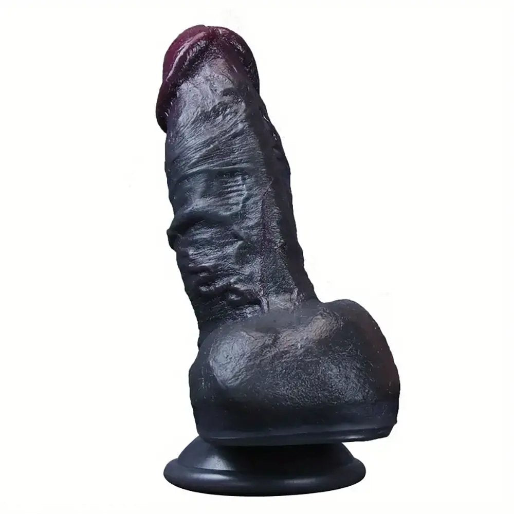 Ebony suction cup dildo, photo 6