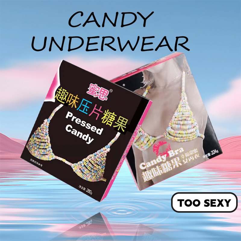 Candy bra and panty set in a box, photo 8