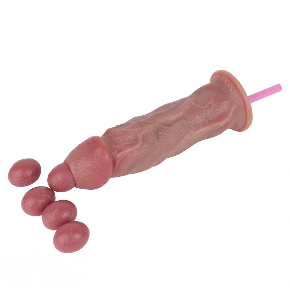 Flesh-tone egg-laying fantasy dildo, photo 1