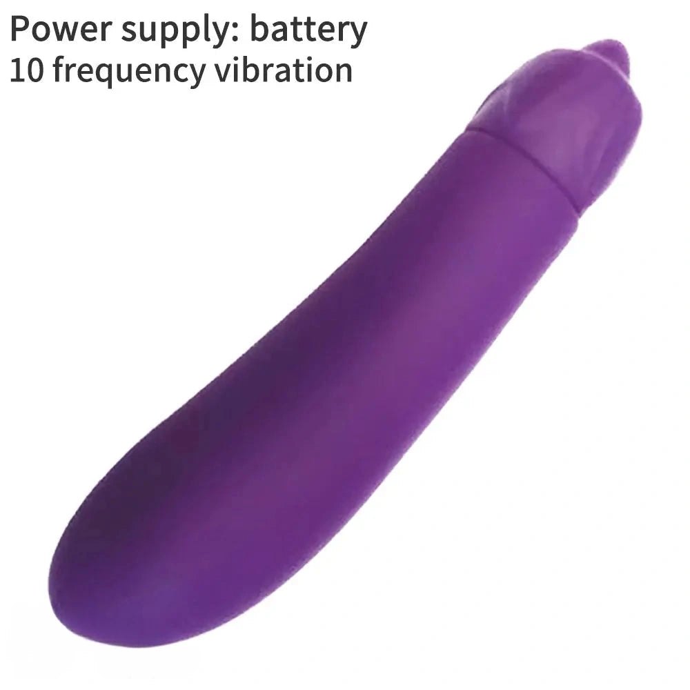 Purple eggplant g-spot vibrator, photo 2