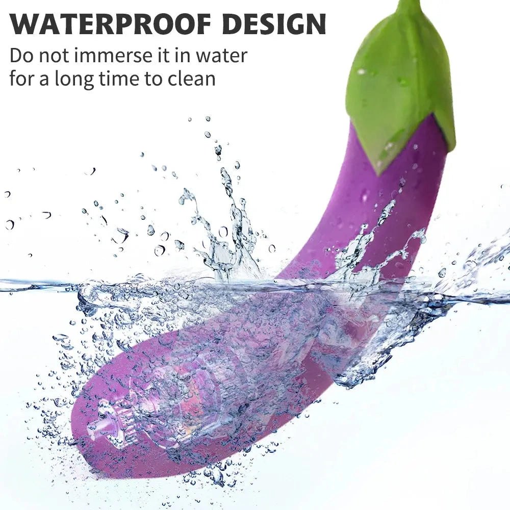 Purple eggplant g-spot vibrator, photo 5