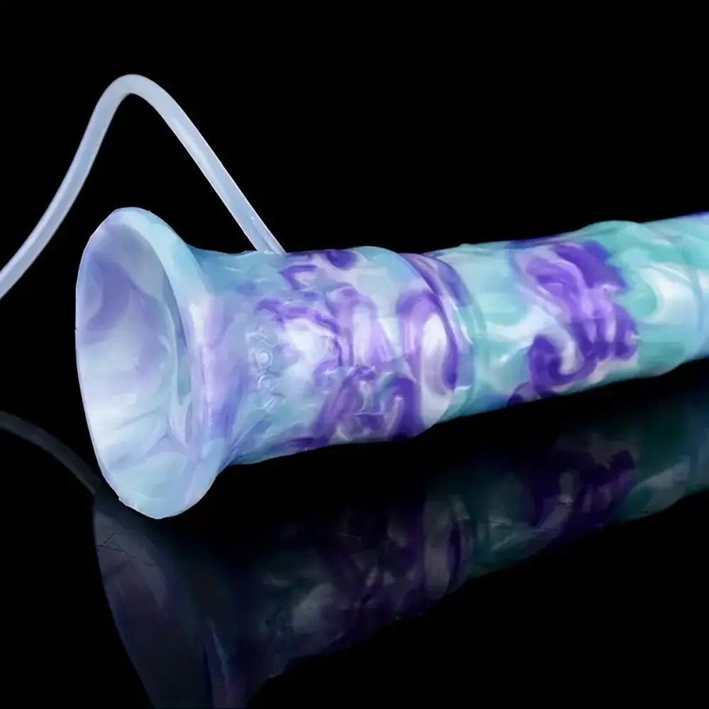Colorful animal style silicone dildo, photo 11