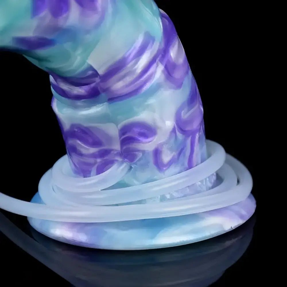 Colorful animal style silicone dildo, photo 6