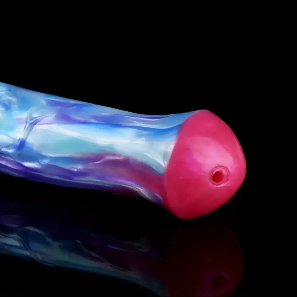 Colorful animal style silicone dildo, photo 7