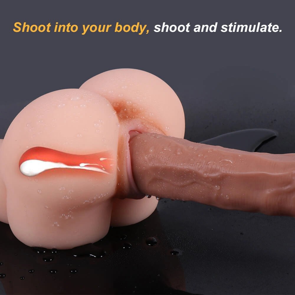 Flesh ejaculating realistic dildo, photo 12