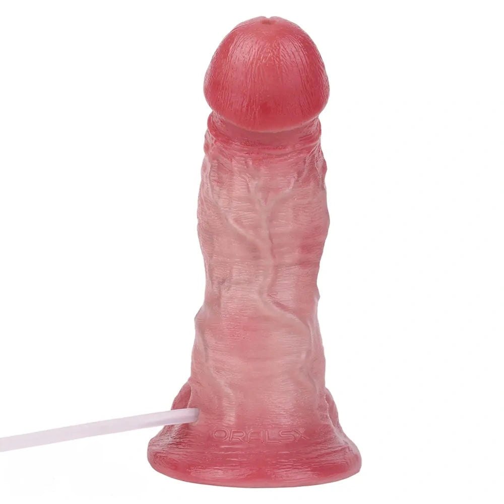 Flesh ejaculating realistic silicone dildo, photo 2