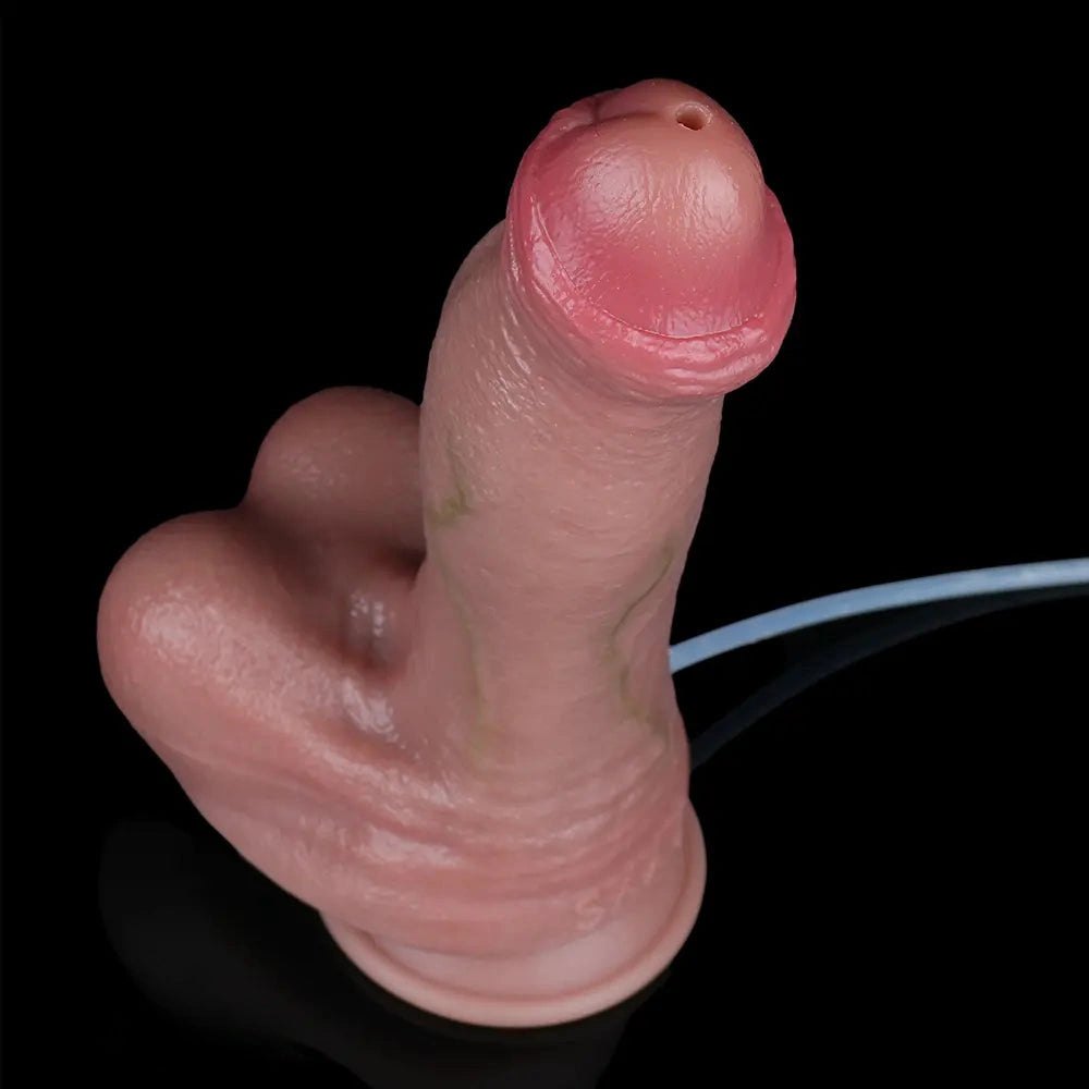 Flesh ejaculating strap-on dildo, photo 15