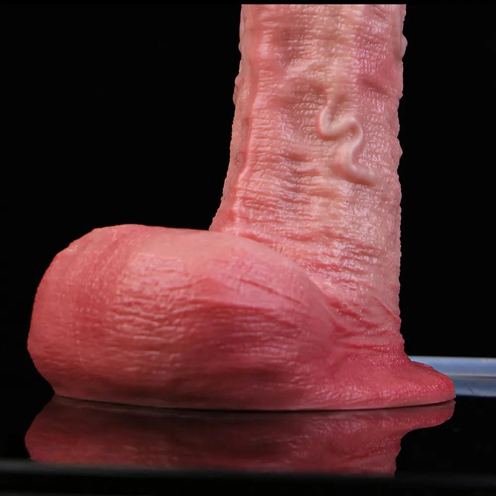 Flesh silicone ejaculating dildo, photo 10