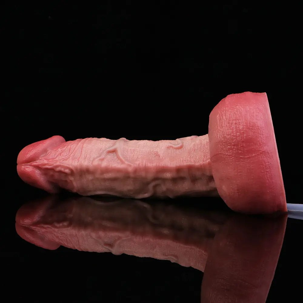Flesh silicone ejaculating dildo, photo 11