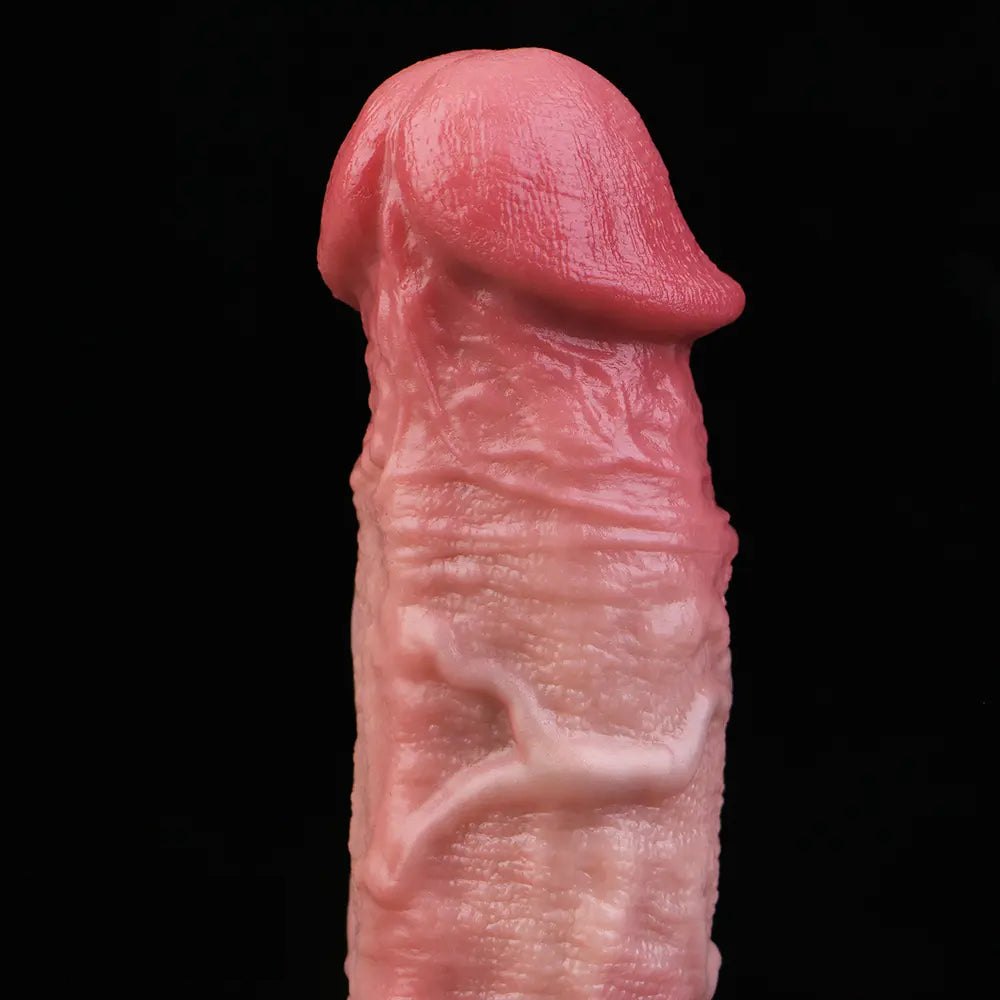 Flesh silicone ejaculating dildo, photo 9