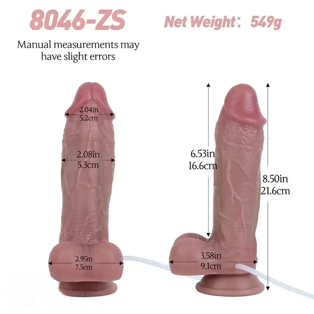 Flesh ejaculating strap-on dildo, photo 10