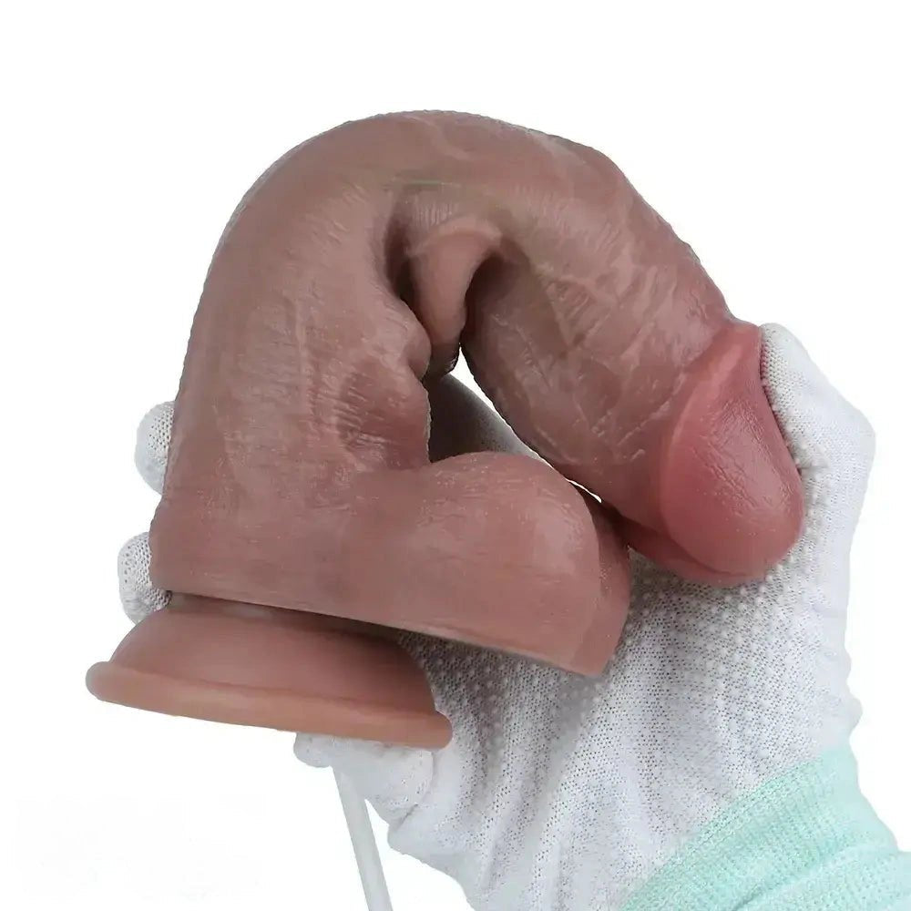 Flesh ejaculating strap-on dildo, photo 7