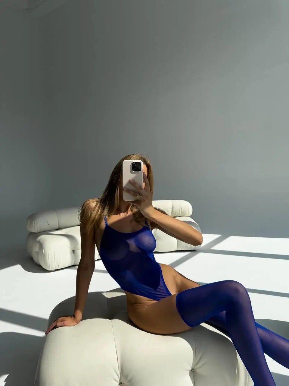 Electric mesh one piece bodysuit, photo 8