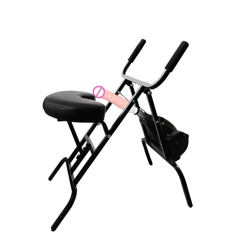 Black electric thrusting sex machine, photo 5