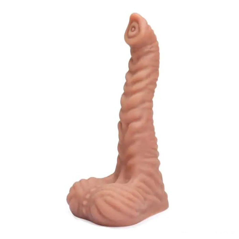Flesh tone elephant trunk animal dildo, photo 1