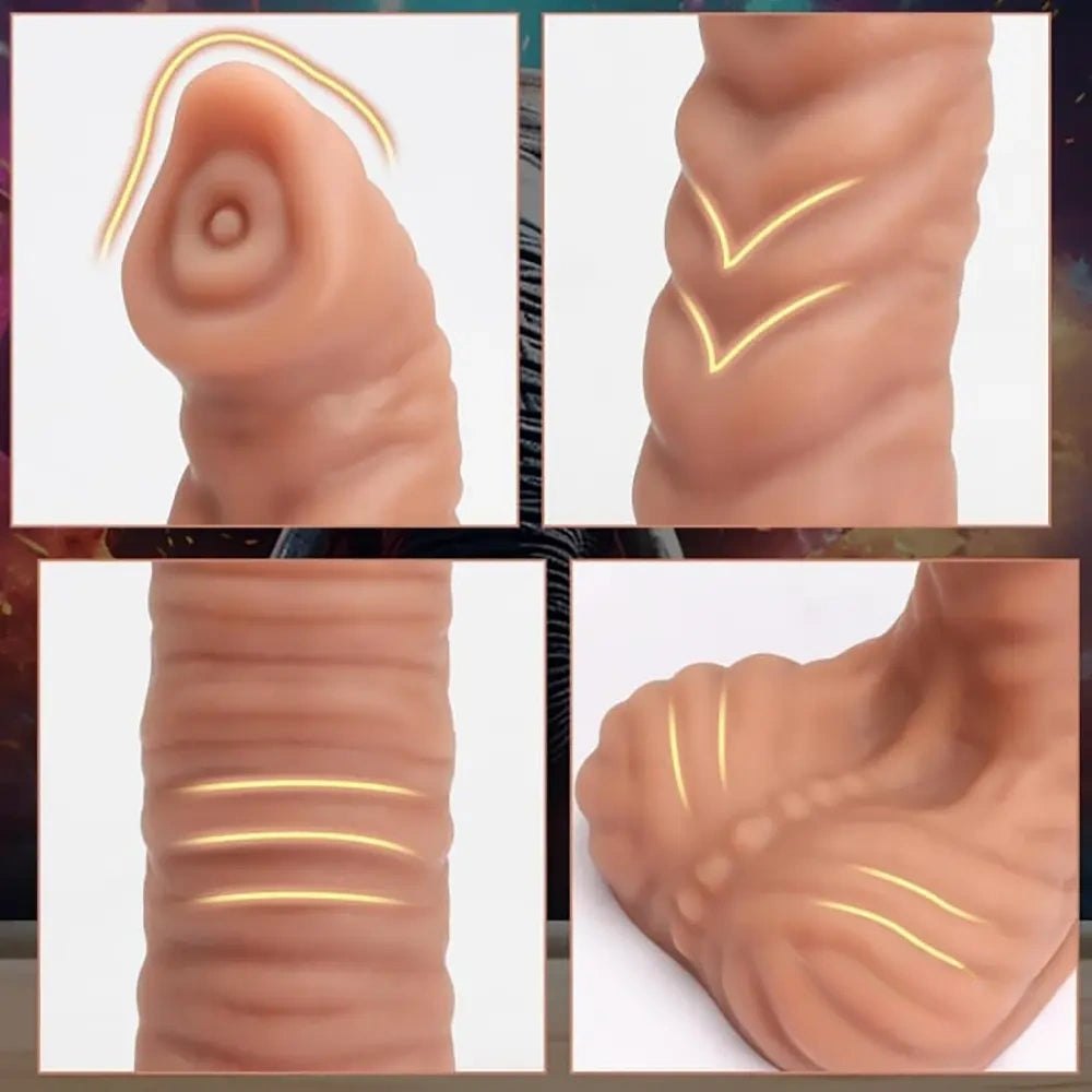 Flesh tone elephant trunk animal dildo, photo 6