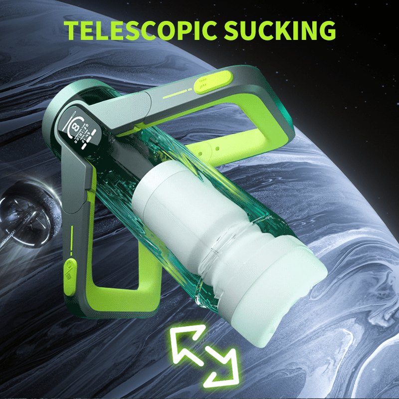 Black ergonomic thrusting stroker, photo 7