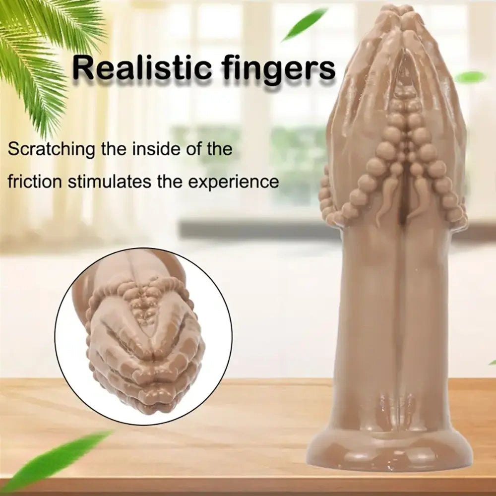 Flesh pvc fisting hand dildo, photo 4