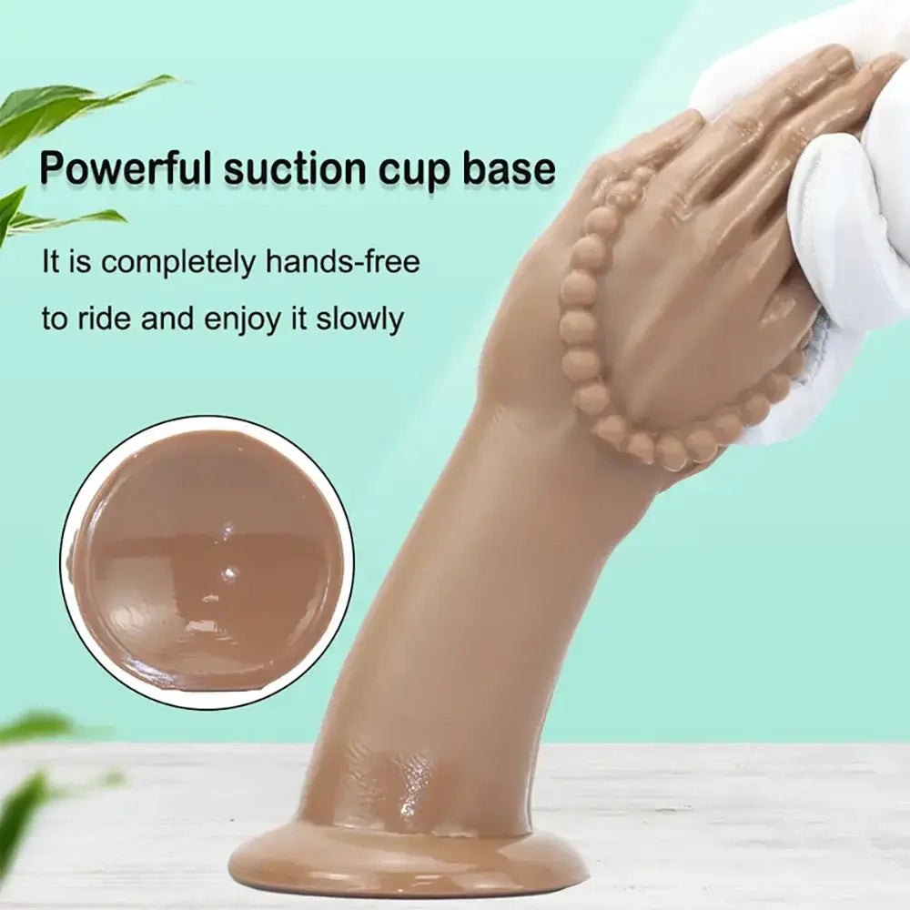 Flesh pvc fisting hand dildo, photo 5