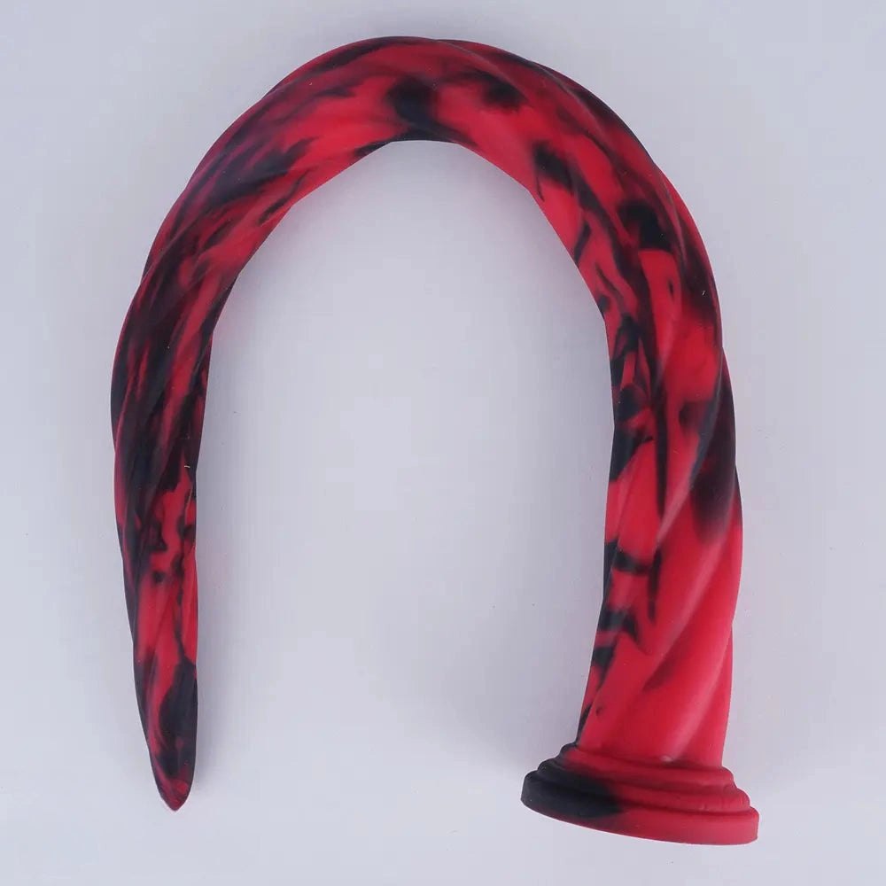 Tan veined realistic dildo, photo 1