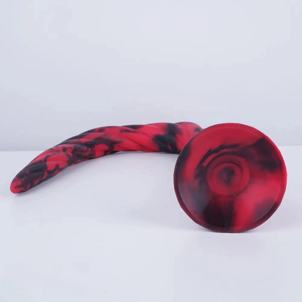 Tan veined realistic dildo, photo 12