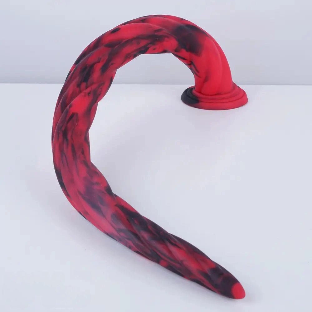 Tan veined realistic dildo, photo 7