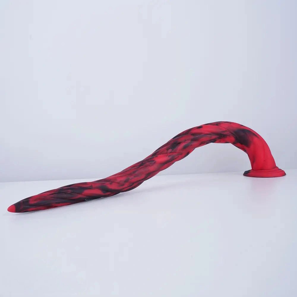 Tan veined realistic dildo, photo 8
