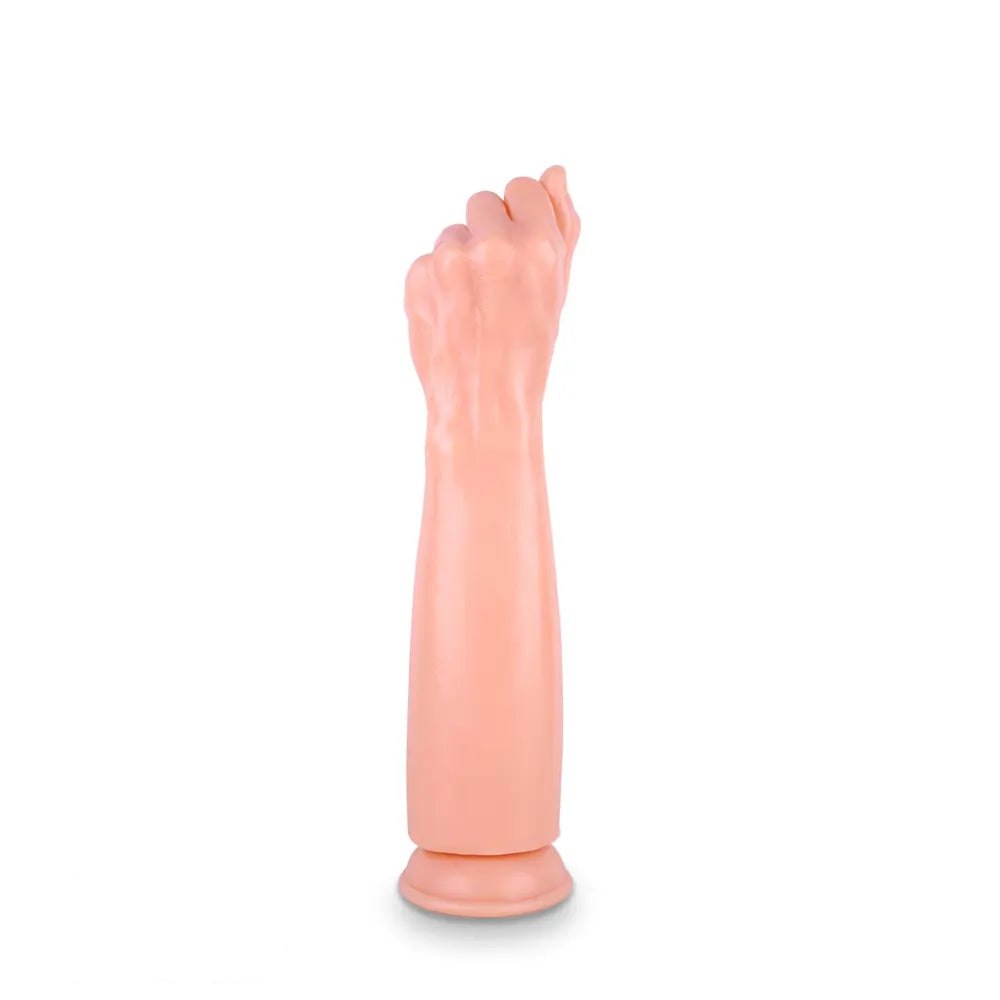 And black extra long thick pvc dildo, photo 7
