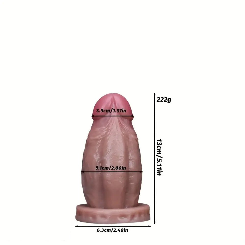 Flesh tone extra thick dildo, photo 10