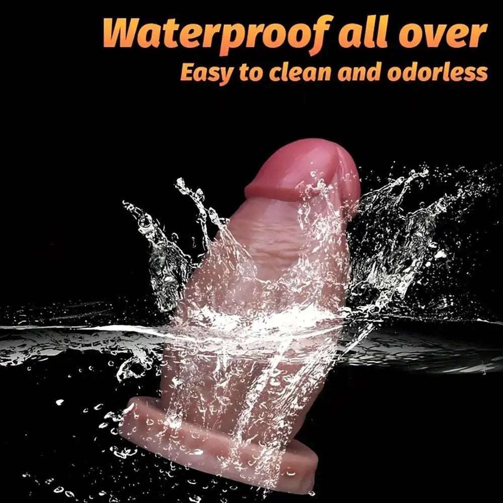 Flesh tone extra thick dildo, photo 15