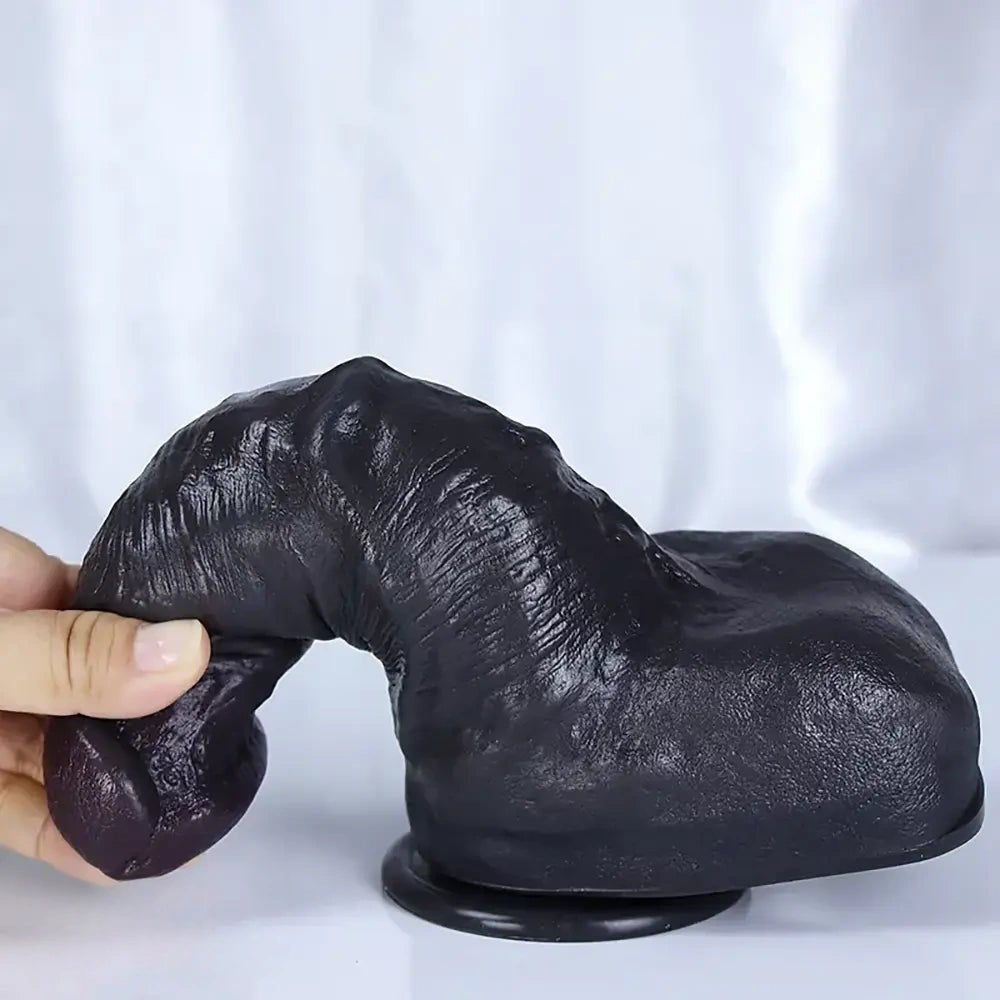 Multi-tone extra thick realistic dildo, photo 7