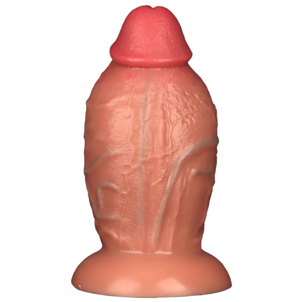 Flesh extra thick realistic dildo, photo 1