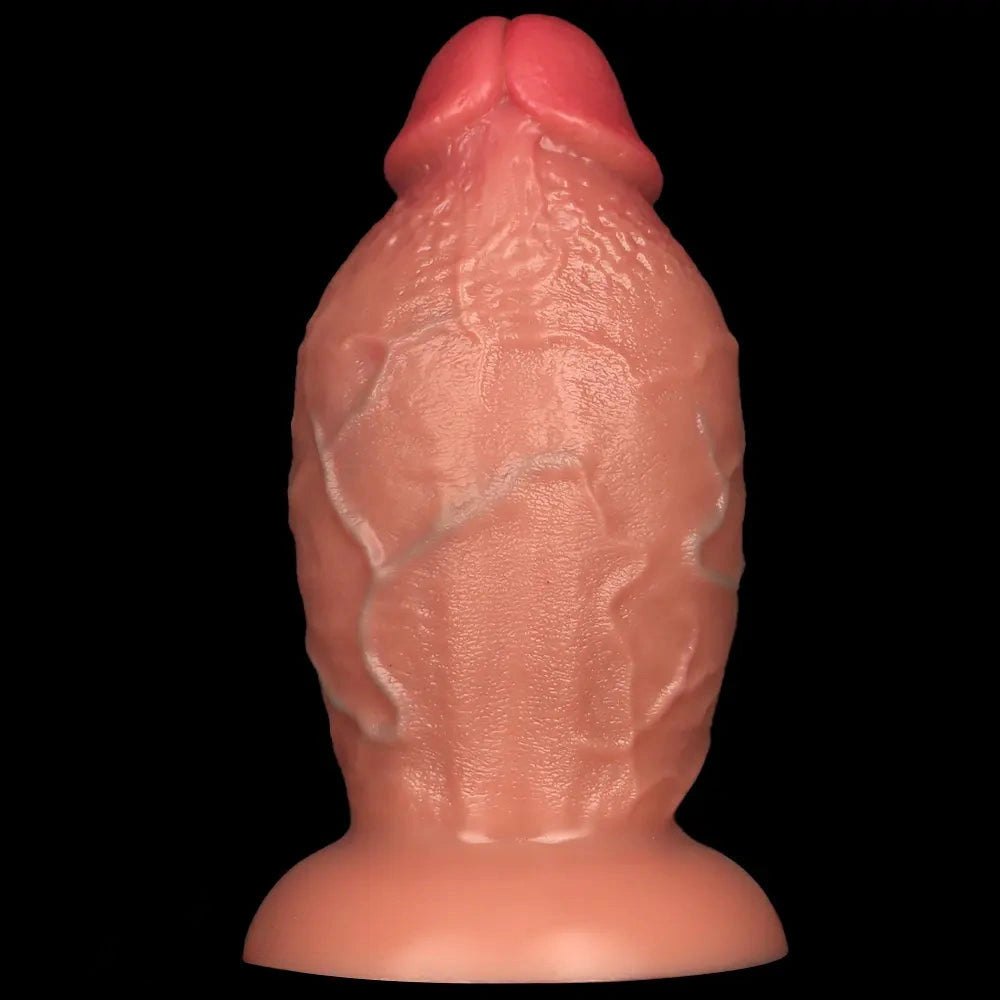 Flesh extra thick realistic dildo, photo 11