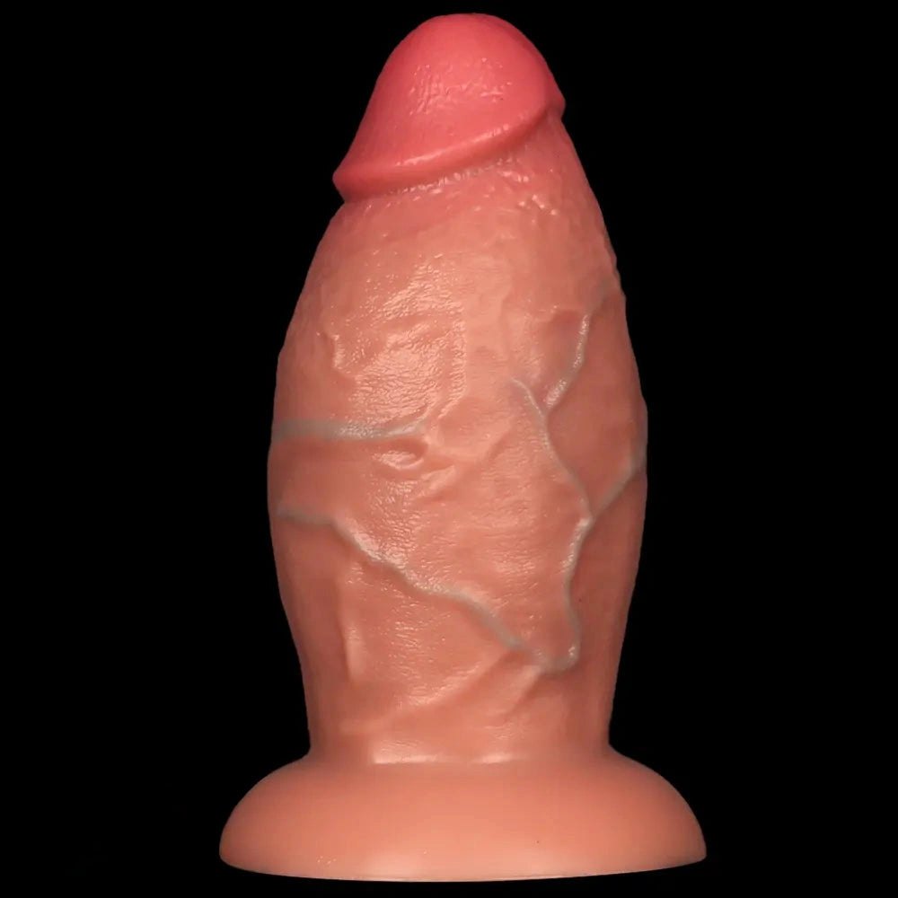 Flesh extra thick realistic dildo, photo 12
